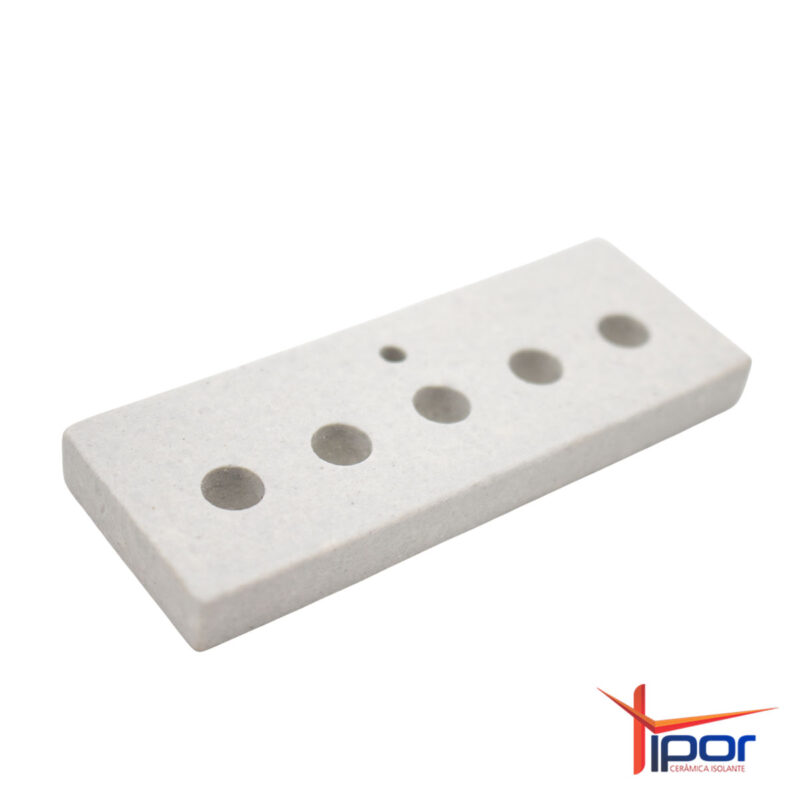 Isolador Cerâmico para Resistência Elétrica Placa Separadora