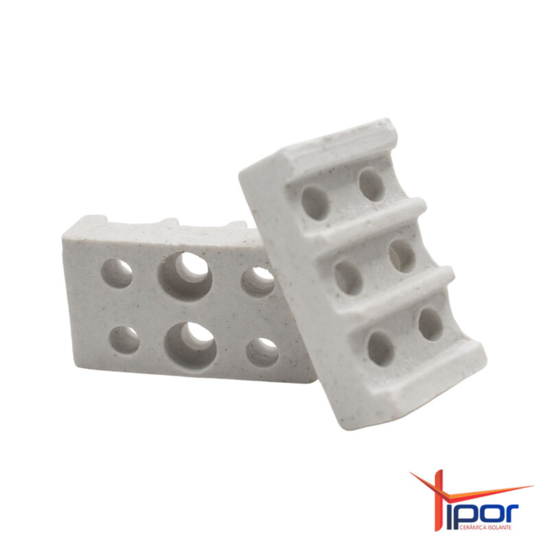 Isolador Cerâmico Tipor Placa Suporte