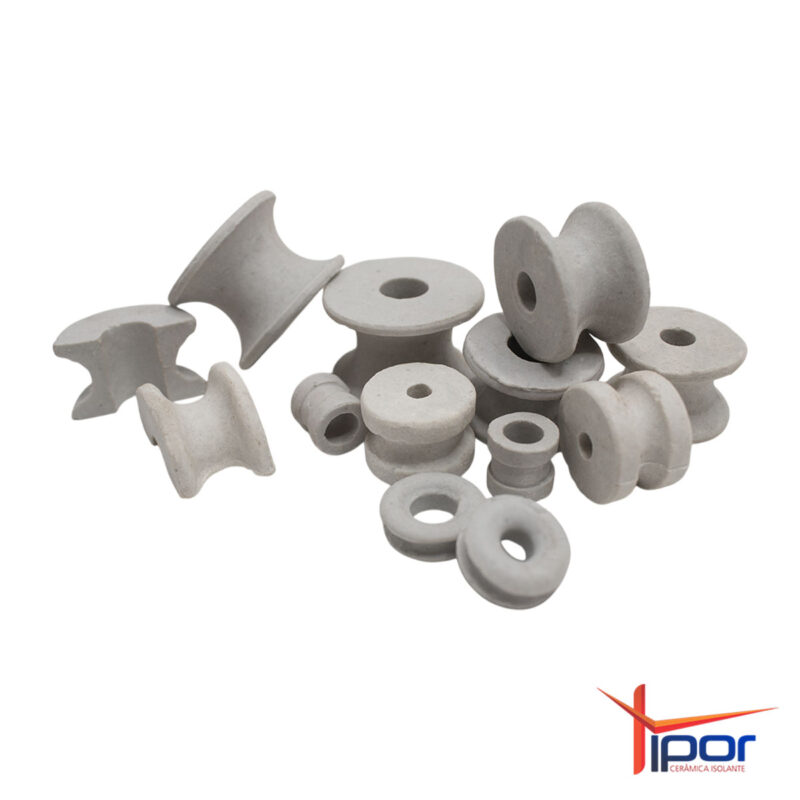 Isolador Cerâmico Carretel Tipor