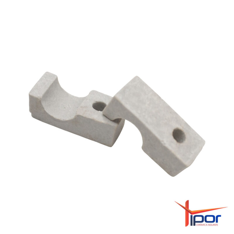 Isolador Cerâmico Tipor Retangular 1 Canal