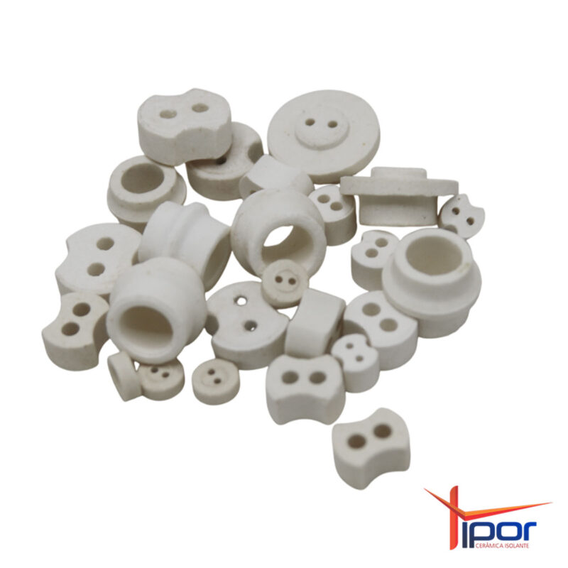 Isolador Cerâmico para Circuitos Elétricos